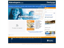 Tablet Screenshot of 4developers.com.br